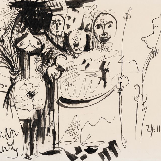 Pablo Picasso — Четыре персонала