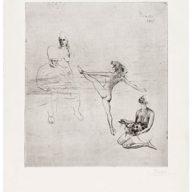 Pablo Picasso — Саломе, автор: La Suite des Saltimbanques