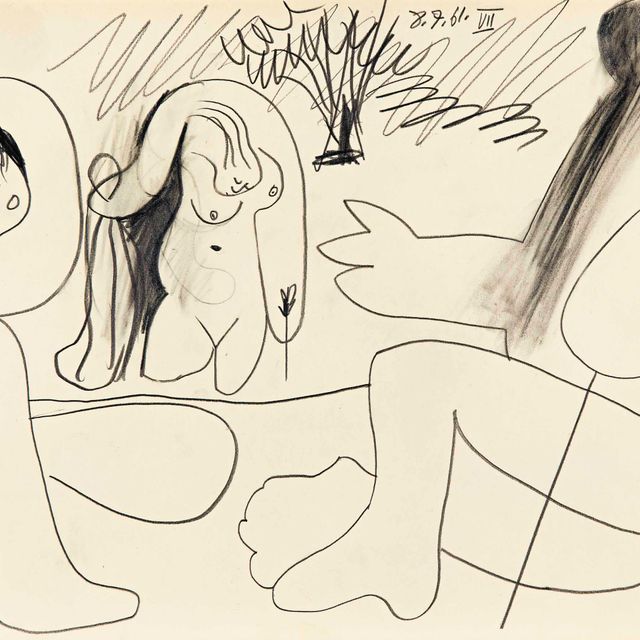 Pablo Picasso — Встреча на траве