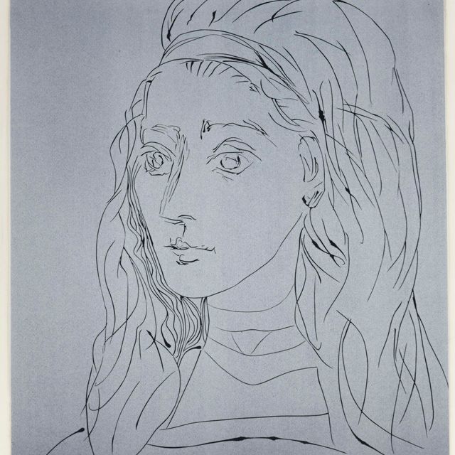 Pablo Picasso — Портрет Жаклин