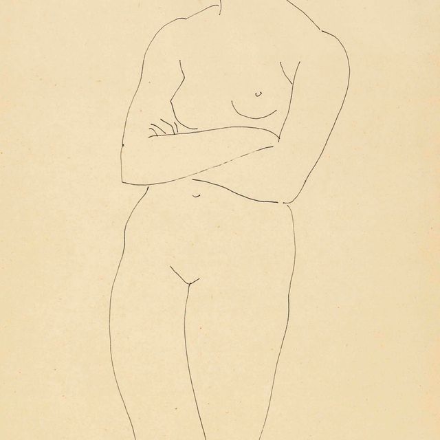 Pablo Picasso — Новая дебютантка в круазетном лифчике