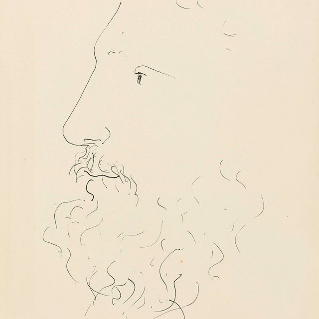 Pablo Picasso — Тет-а-тет (неловкий профиль)