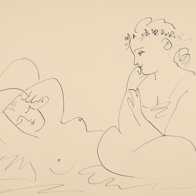 Pablo Picasso — Женское терпение и женское приумножение