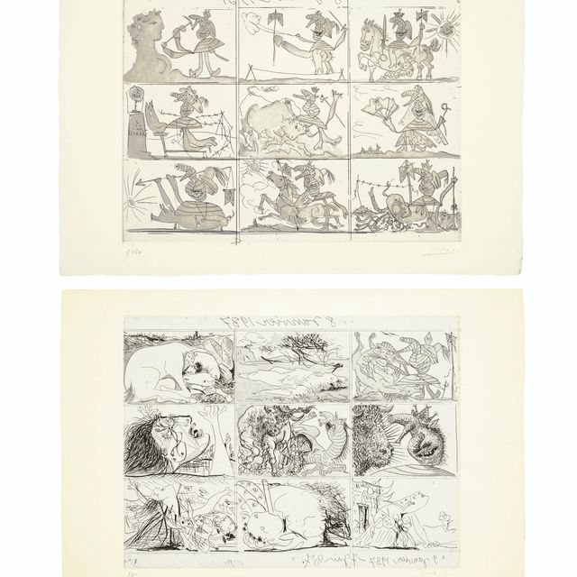 Pablo Picasso — Сын и Мать Франко