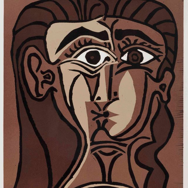Pablo Picasso — Портрет Жаклин де Фейс II