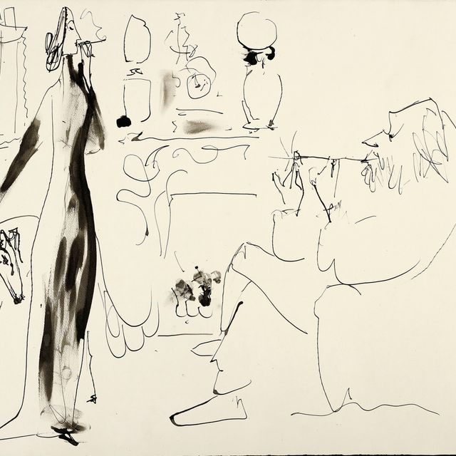 Pablo Picasso — Любители дыма