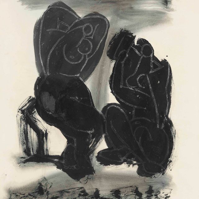 Pablo Picasso — Женский туалет для двоих