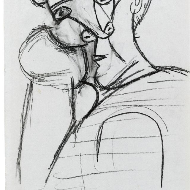Pablo Picasso — Бюст человека
