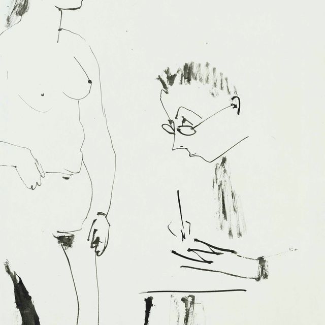 Pablo Picasso — Десерт и модель