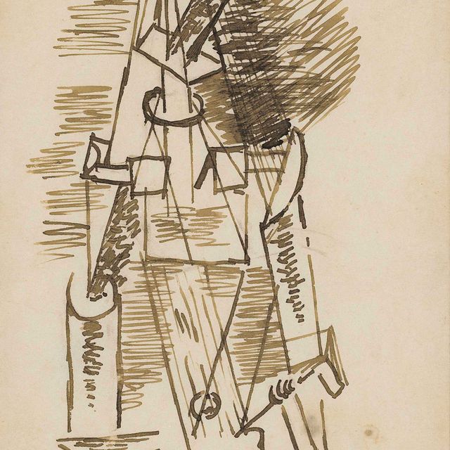 Pablo Picasso — Женщина а-ля гитара