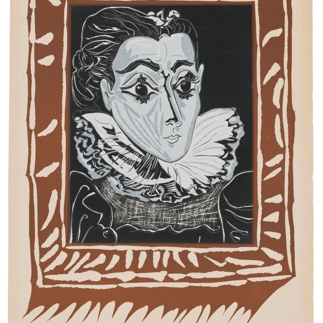 Pablo Picasso — Дама в колье