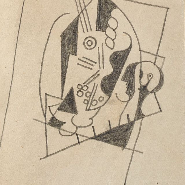 Pablo Picasso — Гитара и бой