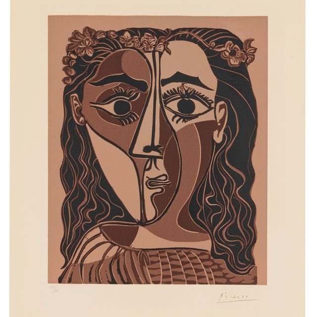 Pablo Picasso — Маленькая встреча наедине с изысканной женщиной