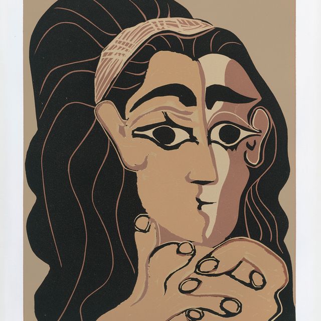 Pablo Picasso — Женщина в бандо