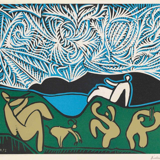 Pablo Picasso — Вакханалия ради шевроле и зрителя