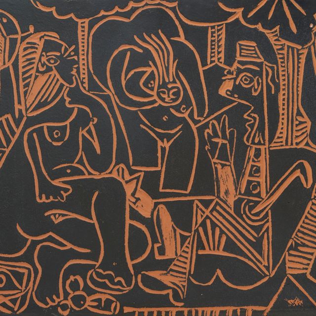 Pablo Picasso — Встреча на траве (A.R. 517)