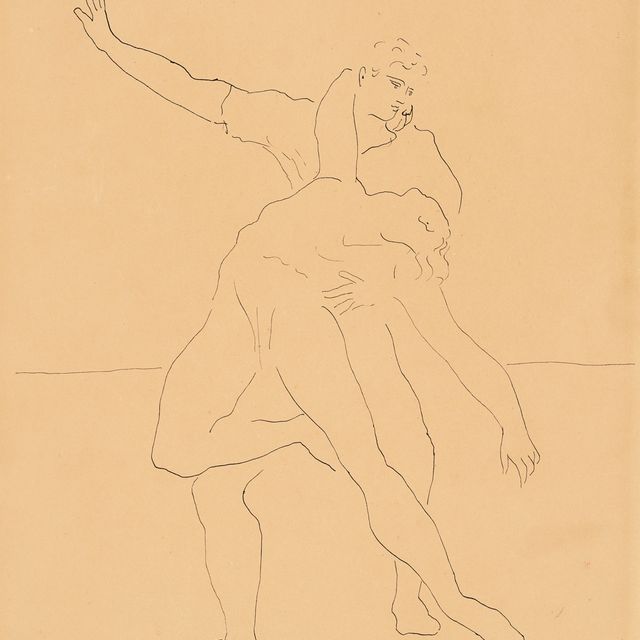 Pablo Picasso — Танцор и танцовщица-пассия