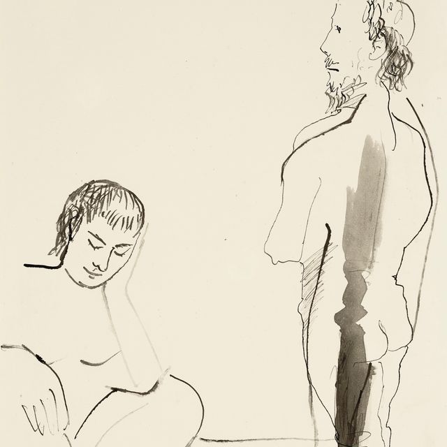 Pablo Picasso — Мужчина и женщина