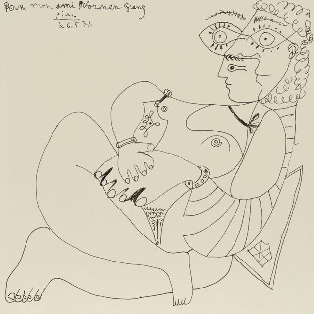 Pablo Picasso — Пара помощников