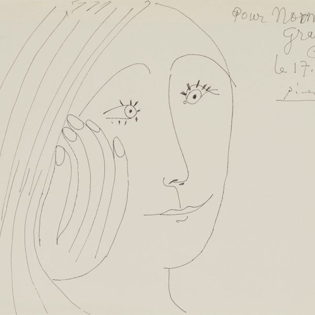 Pablo Picasso — Женский портрет
