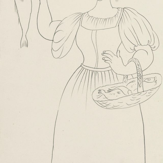 Pablo Picasso — Наполитана в пуассоне