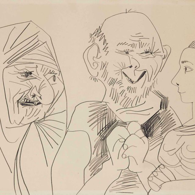 Pablo Picasso — Трое персонажей