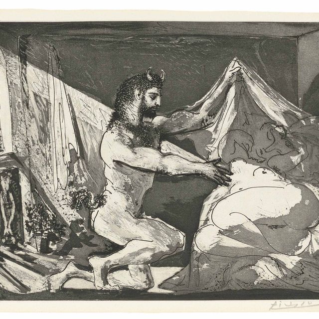 Pablo Picasso — Туалетная вода Faune une Femme (Блох 230)