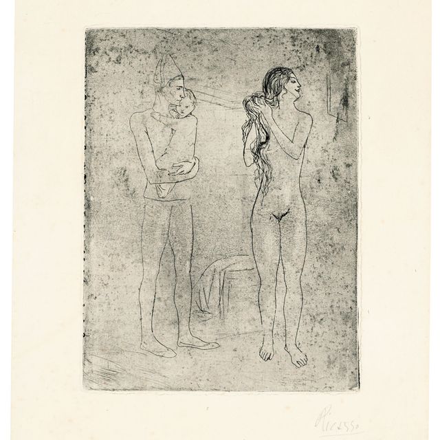 Pablo Picasso — Туалет матери