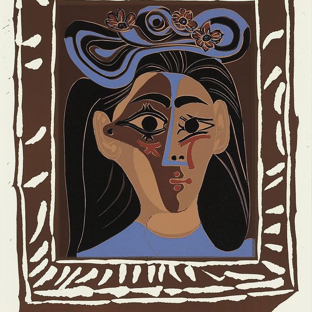 Pablo Picasso — Вводная часть с цветами (B. 1149; Ba. 1304)