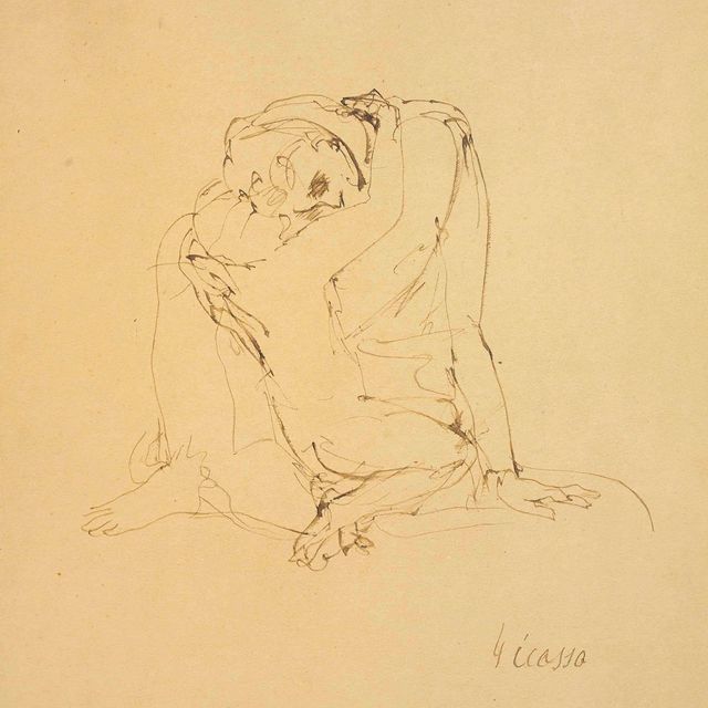 Pablo Picasso — Мать и дитя