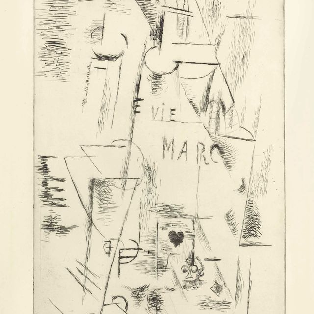 Pablo Picasso — Смерть природы в бутилированном Марке