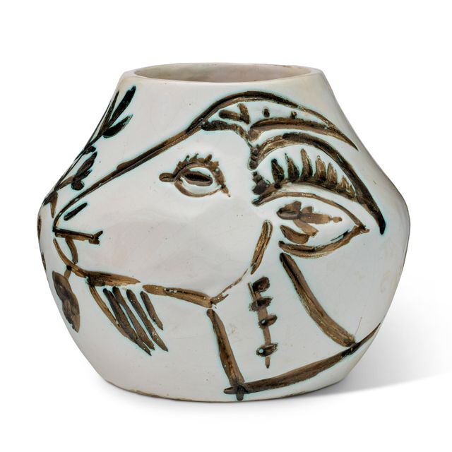 Pablo Picasso — Ваза из шевра (A.R. 156)