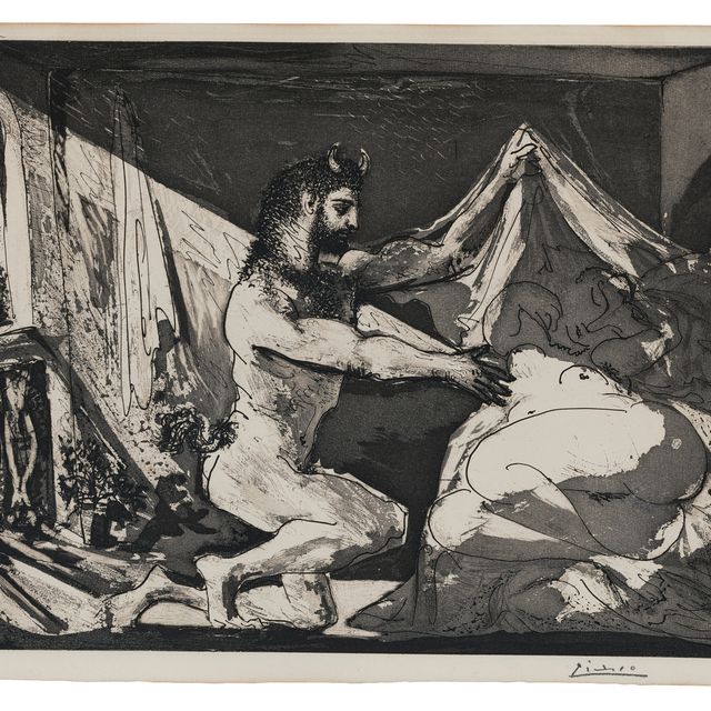 Pablo Picasso — Очаровательная юная женщина, от: La Suite Vollard