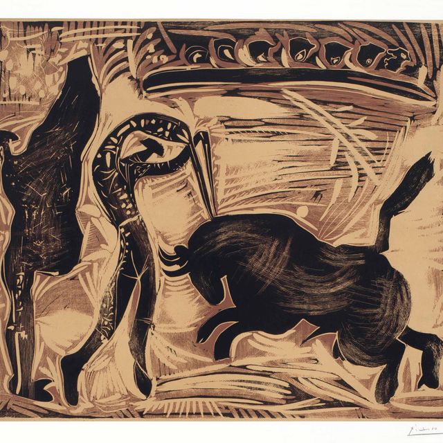 Pablo Picasso — Лес Бандерилей