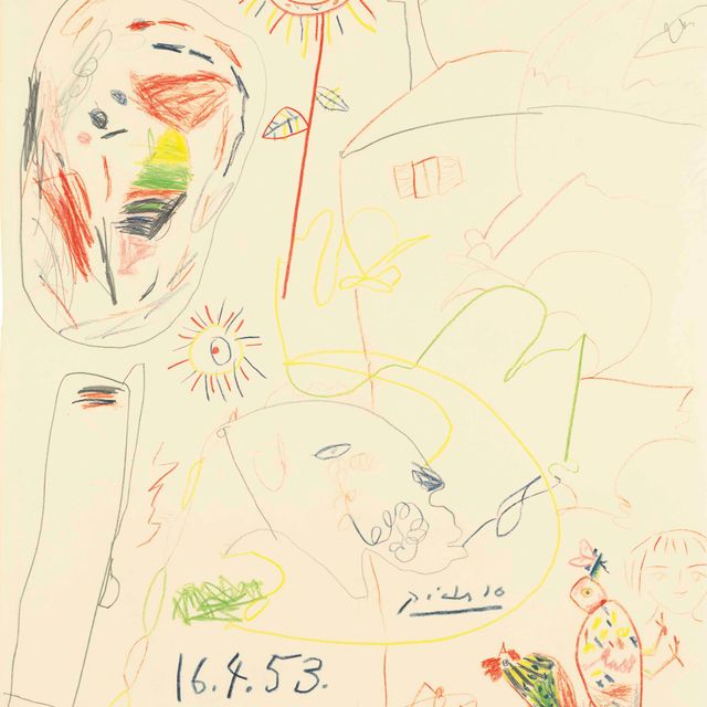Pablo Picasso — Лесон де десин