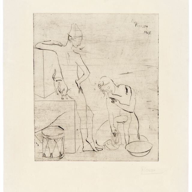 Pablo Picasso — Ле Бэн, автор: La Suite des Saltimbanques