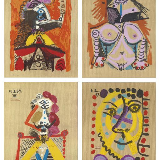 Pablo Picasso — Воображаемые портреты, Нью-Йорк, Harry N. Abrams, Inc., 1969