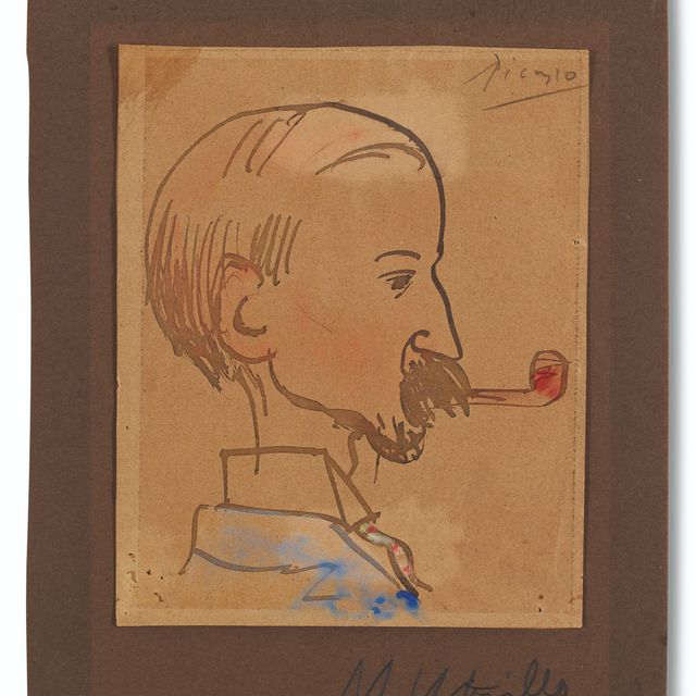 Pablo Picasso — Портрет отца д'Утрилло