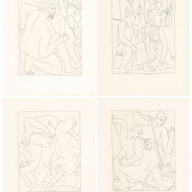 Pablo Picasso — Овидий, "Метаморфозы", Альберт Скира, Лозанна, 1931