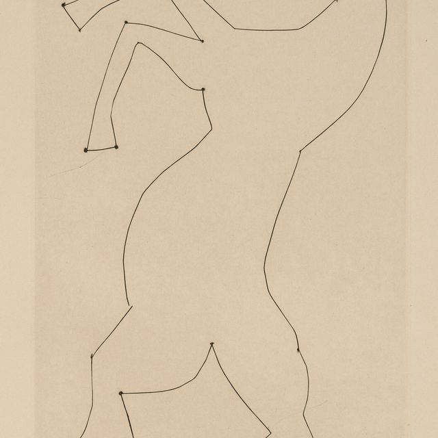 Pablo Picasso — Элен Баронесса д'Эттинген (Рош Грей), "Шевроле де Минюит"