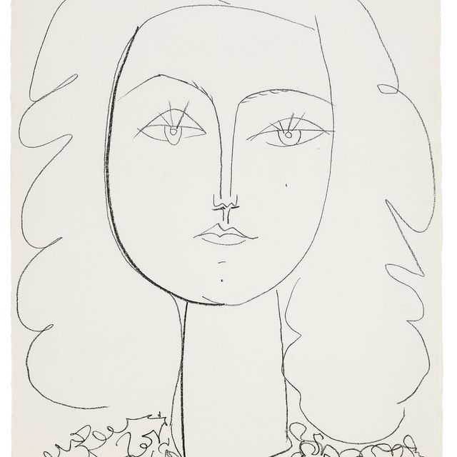 Pablo Picasso — Франсуаза (Р. 396; Мурло 40)