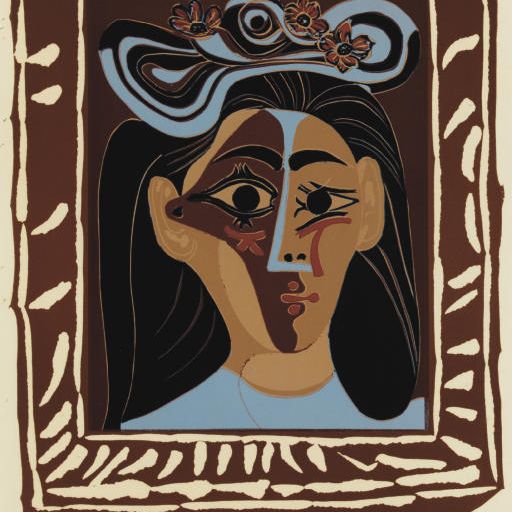 Pablo Picasso — Вводная часть с цветами (B. 1149; Ba. 1304)