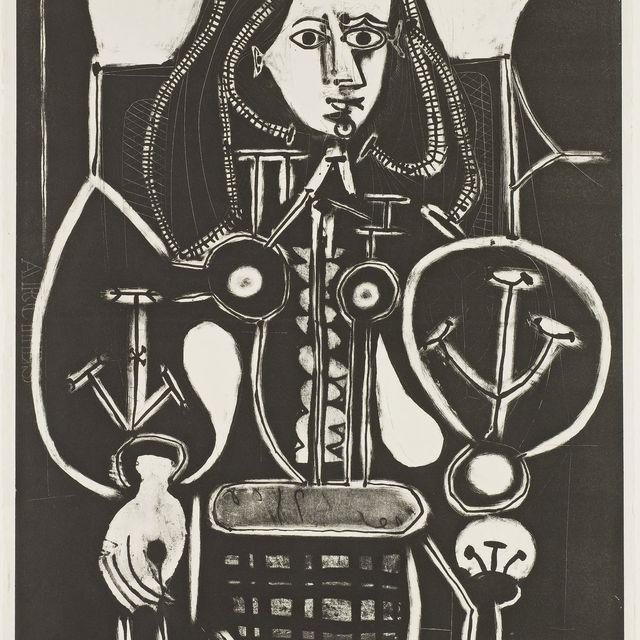 Pablo Picasso — Женская одежда № 4 (В. 588; М. 137)