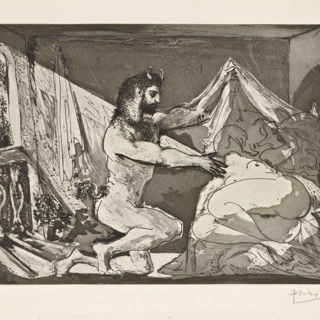 Pablo Picasso — "Юный красавец" из оперы "Сюита Воллара" (B. 230; Ba. 609)
