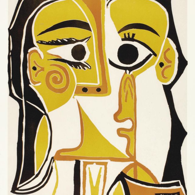 Pablo Picasso — Портрет в стиле Жаклин (ок. 1065; ок. 1285)