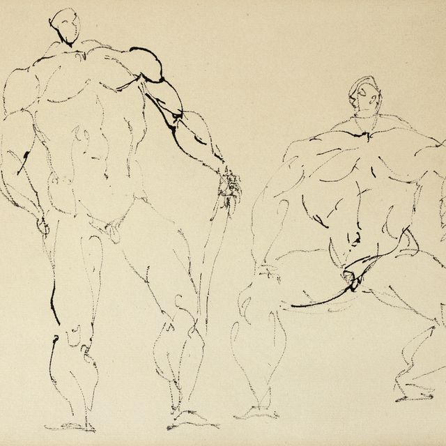 Pablo Picasso — Двое друзей