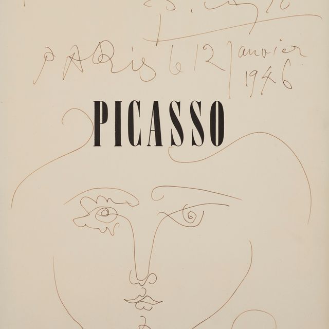 Pablo Picasso — Женский облик (Франсуаза)