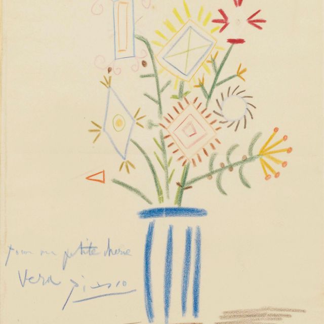 Pablo Picasso — Букет из цветов