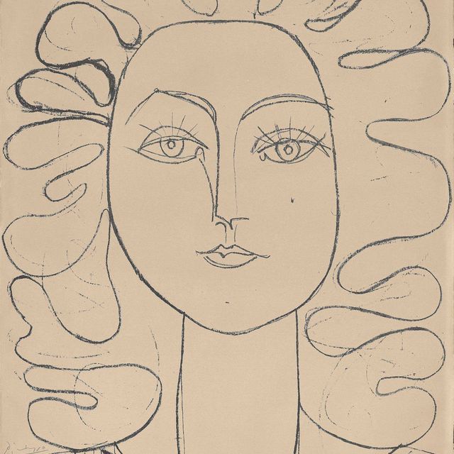 Pablo Picasso — Франсуаза из шевроле Ондулес (В. 403; Мурло 47)