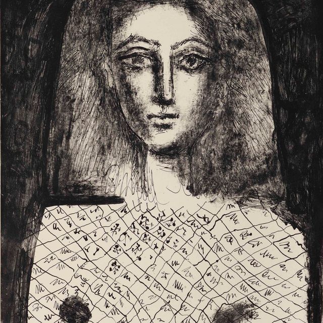 Pablo Picasso — Корсаж для волос в Карре